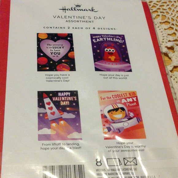 Hallmark Valentine's Day Cards, 18 new cards with envelopes - Picture 5 of 9